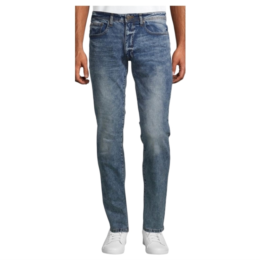 Company 81 Tonic Washed Denim Cotton Stratford Slim Fit Jeans Men's Size 34 x 30